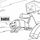 Printable Minecraft Mobs Coloring Pages. Coloring Kids - Coloring Kids