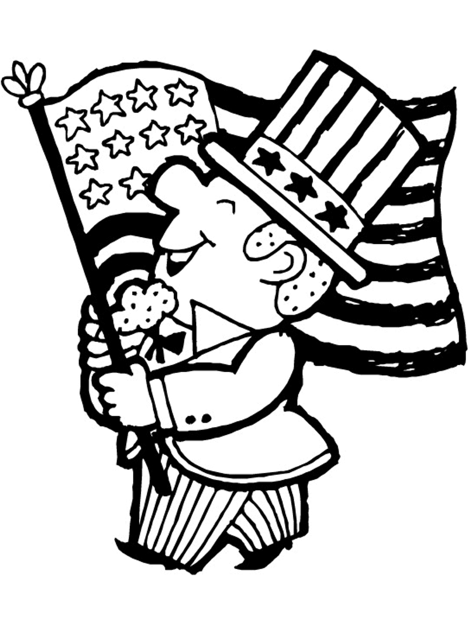 4th-of-july-coloring-pages Coloring Kids - Coloring Kids
