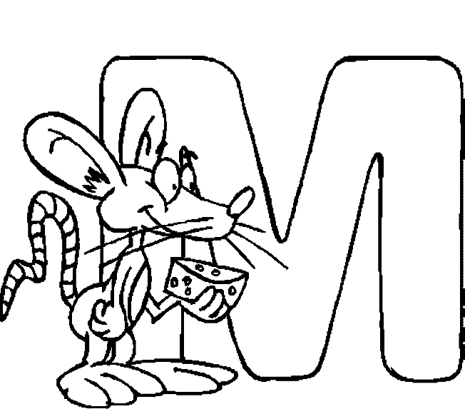 abcs coloring pages - photo #36