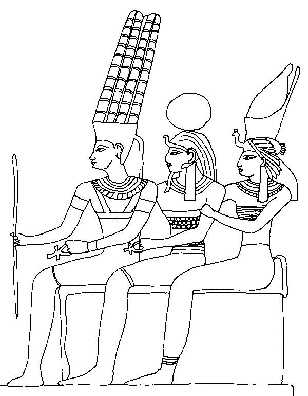 Ancient-Egypt Coloring Kids - Coloring Kids