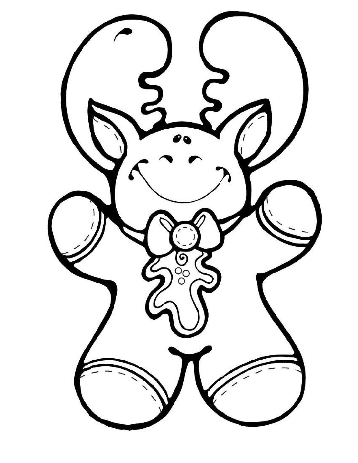 Reindeer Coloring Pages Coloring Kids - Coloring Kids