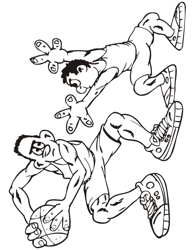 Free Printable Sports Colouring Pages