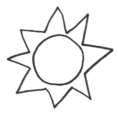 Sun Coloring Pages - Coloring Kids