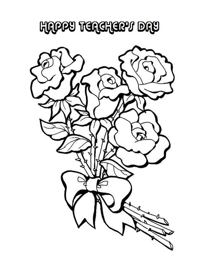 teachers day coloring pages - photo #7