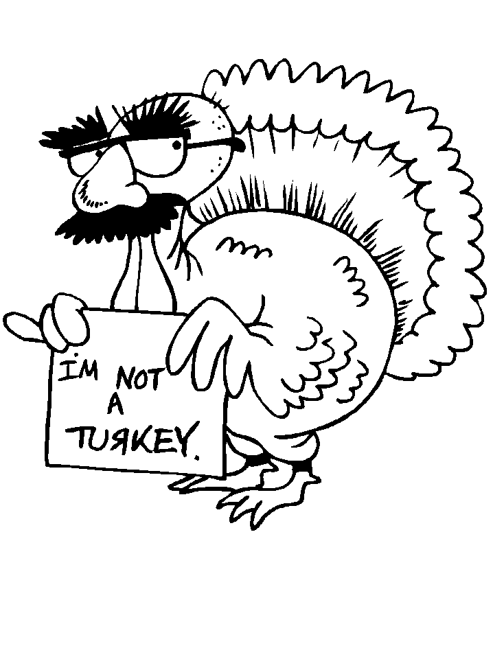 Turkey Coloring Pages Coloring Kids - Coloring Kids