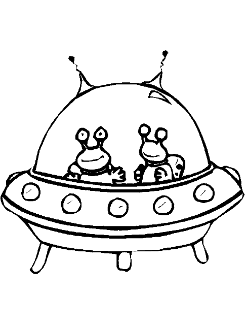 ufo coloring pages for kids - photo #48