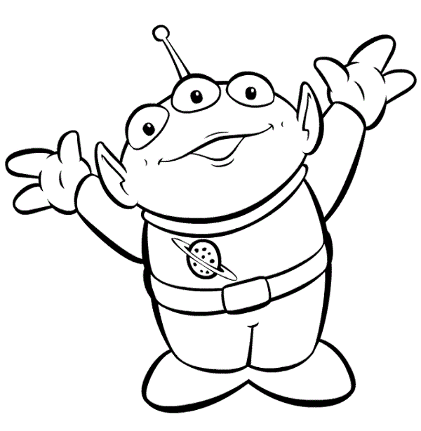 ufo coloring pages for kids - photo #2