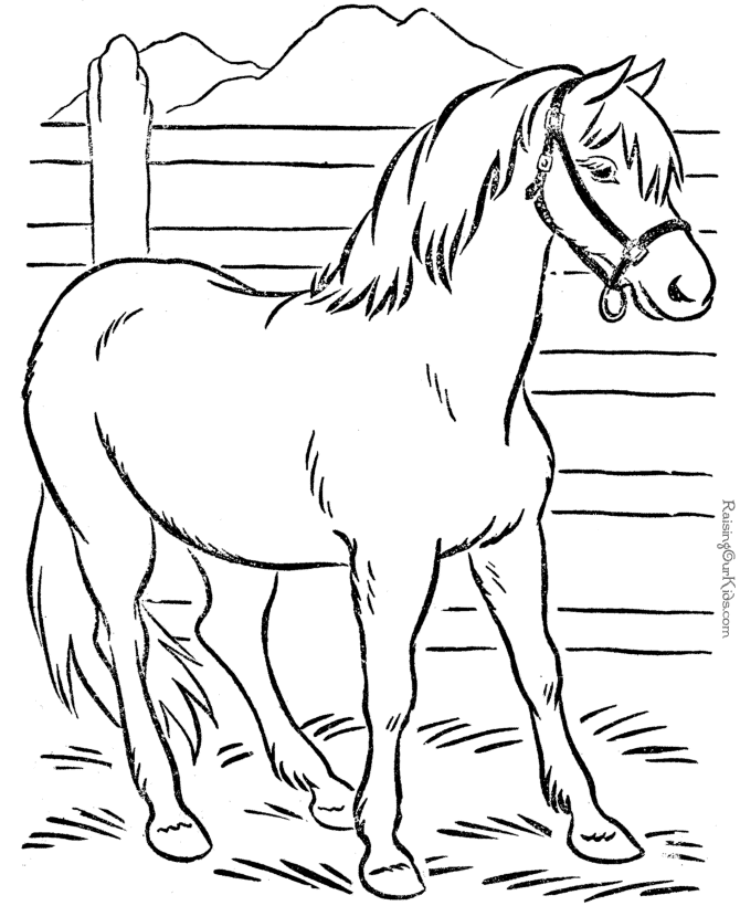 a coloring pages of animals - photo #16