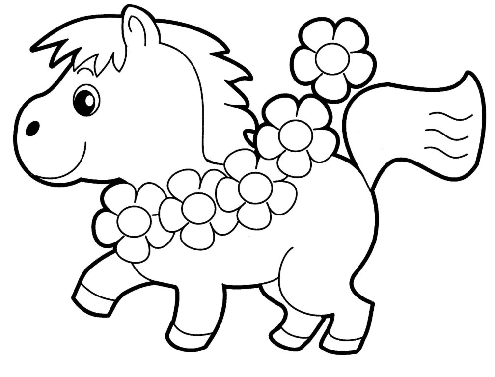 a coloring pages of animals - photo #21