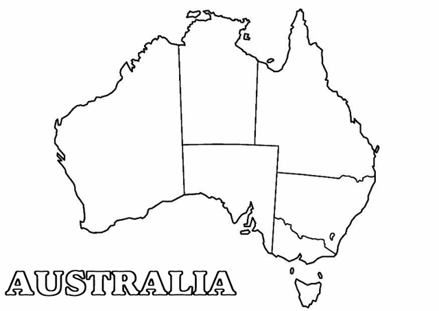 Australia Day Coloring Pages (2) Coloring Kids - Coloring Kids