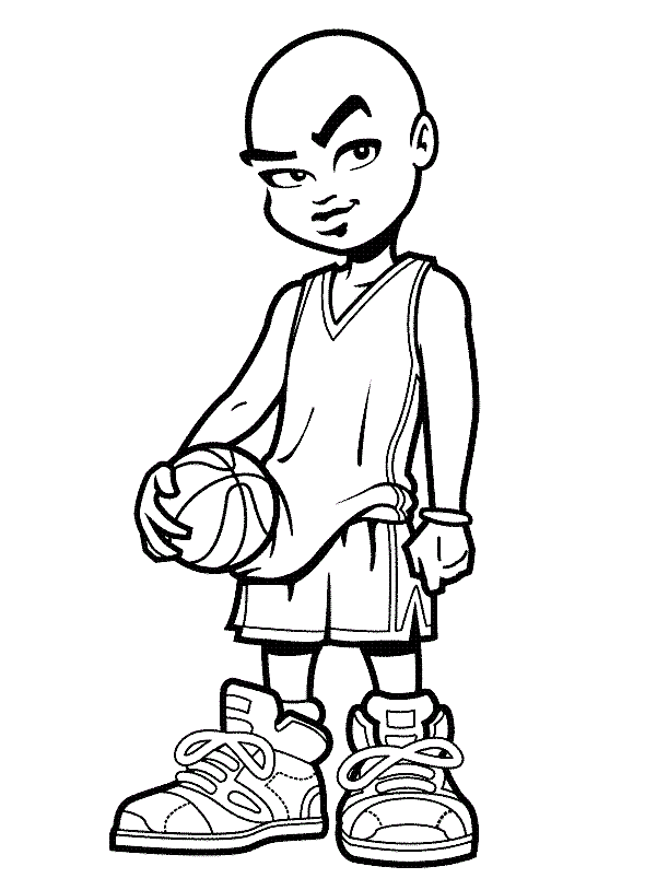 Basketball Coloring Pages (11) Coloring Kids - Coloring Kids