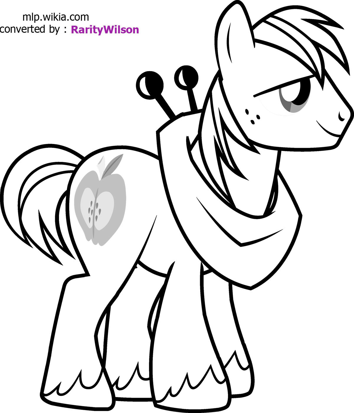 My Little Pony Big Macintosh Coloring Pages