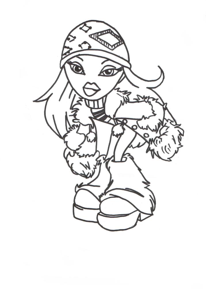 Bratz Coloring Pages (13) Coloring Kids - Coloring Kids