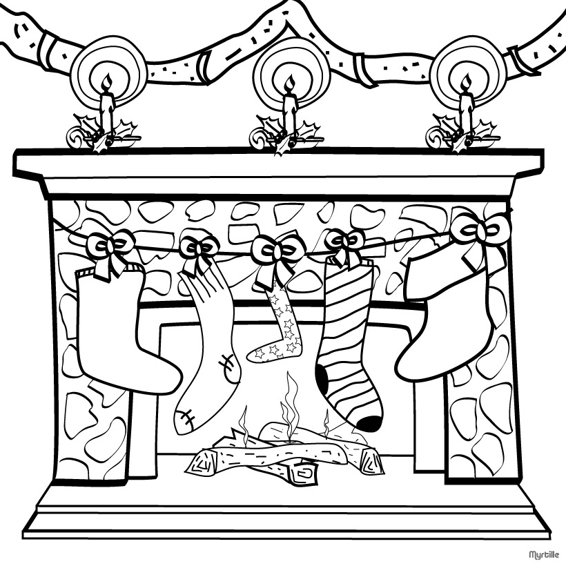 Christmas Coloring Pages (16) Coloring Kids - Coloring Kids