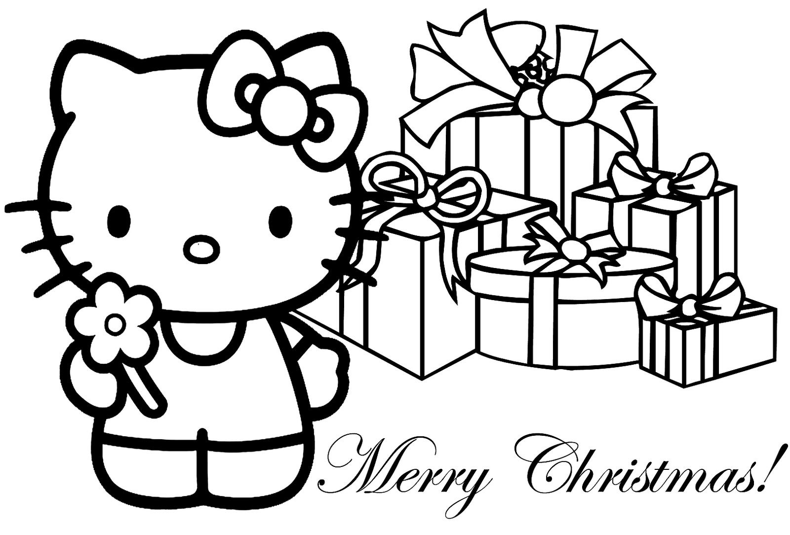 Free Christmas Colouring Pages For Toddlers Christmas coloring pages kids