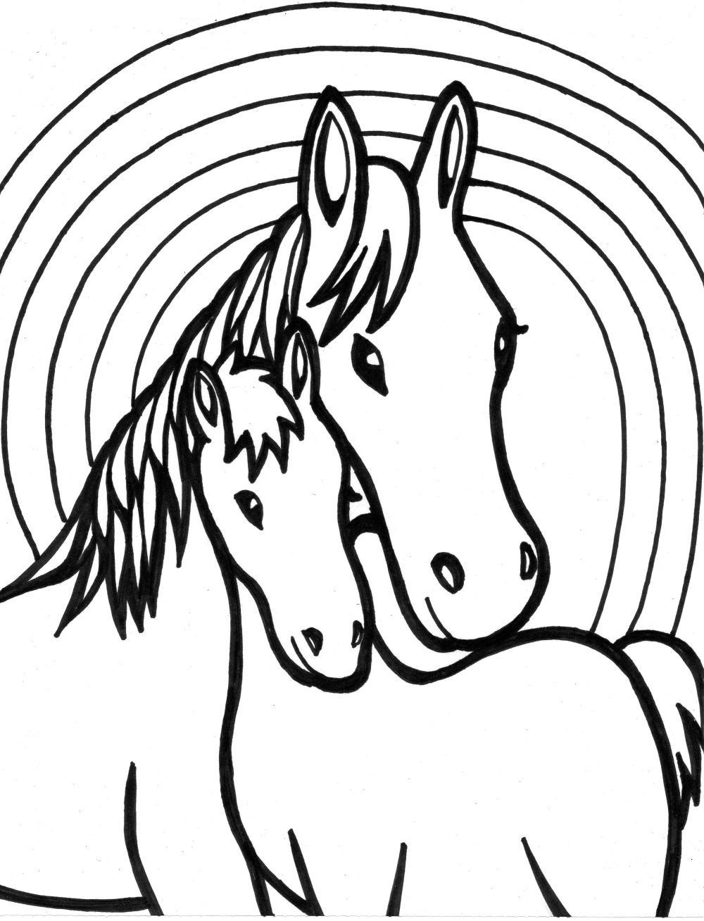 girls coloring page