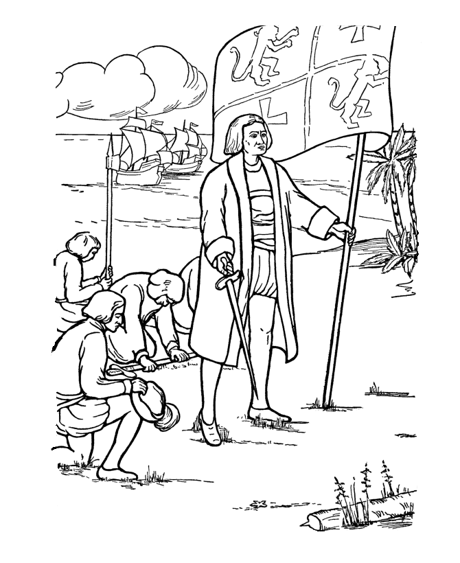 Columbus Day Printables And Coloring Pages