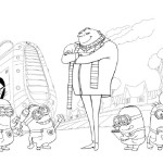 Despicable Me Coloring Pages (6) Coloring Kids - Coloring Kids