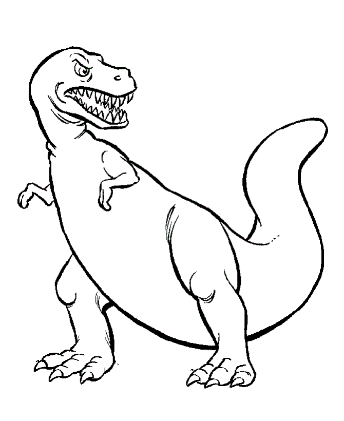 Dinosaur Coloring Pages 3 Coloring Kids