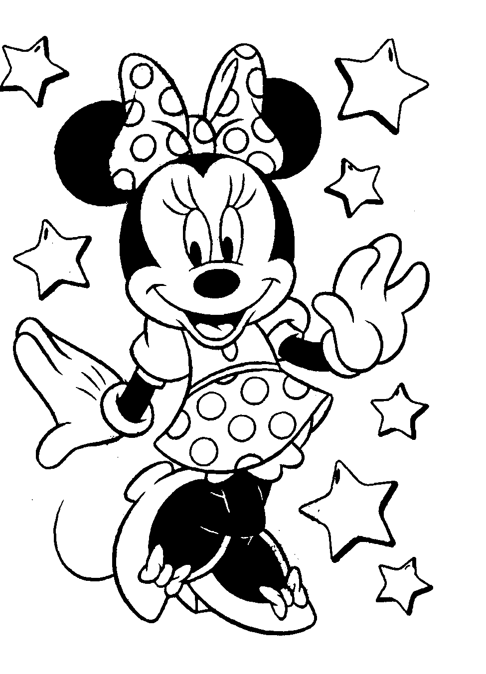 walt disney characters coloring pages free - photo #25