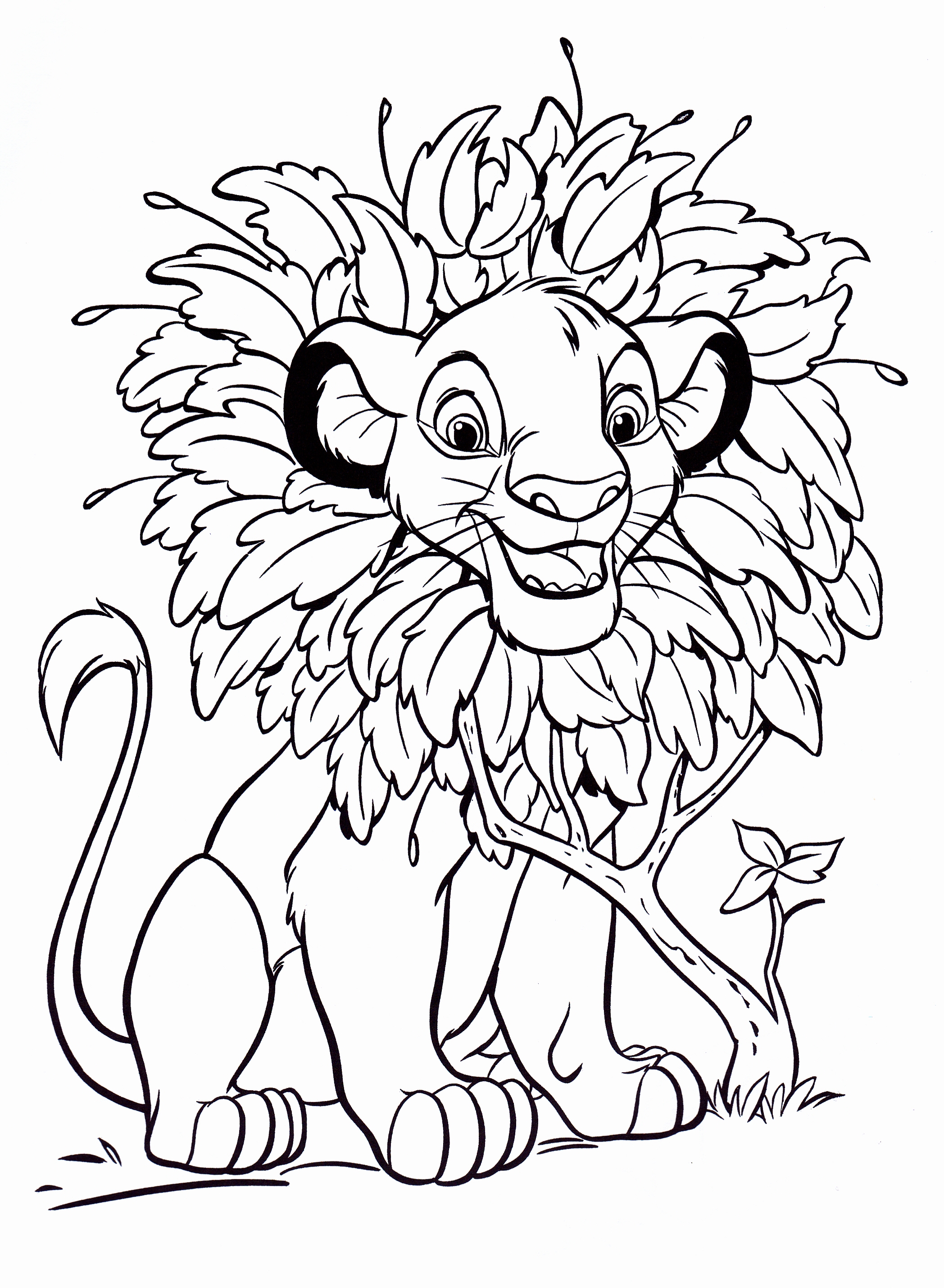 coloring pages for kids disney