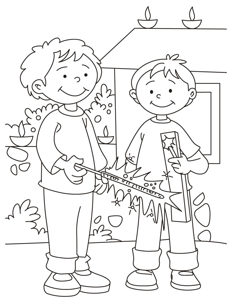 Diwali Coloring Pages 7 Coloring Kids