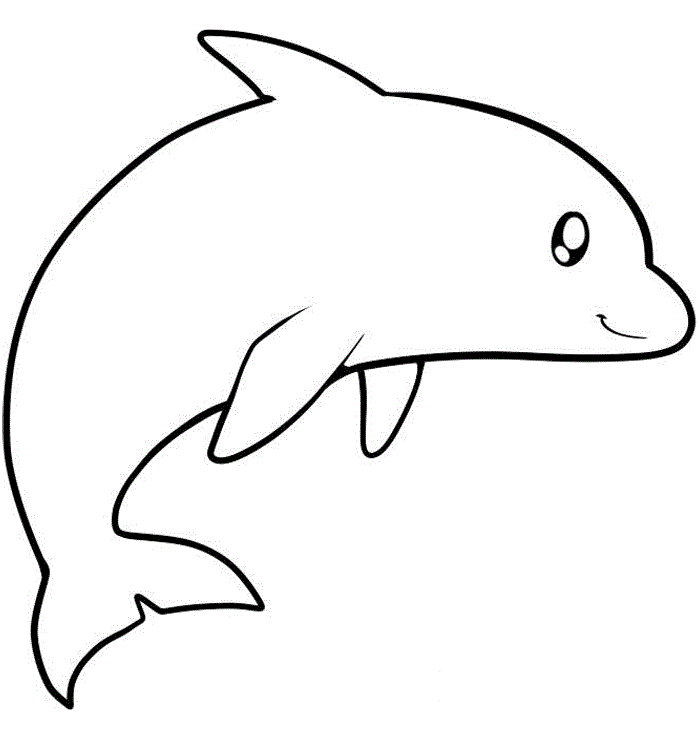 Dolphin Coloring Pages 20  Coloring Kids
