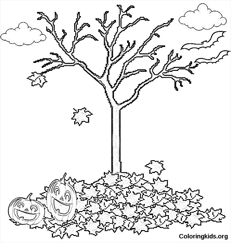 halloween and fall coloring pages - photo #22