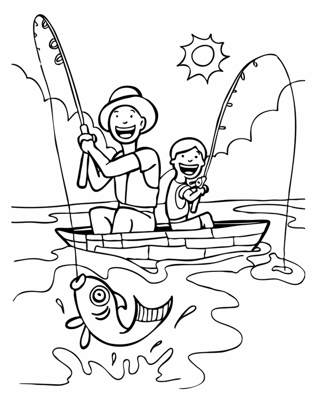 fathers day coloring pages 14