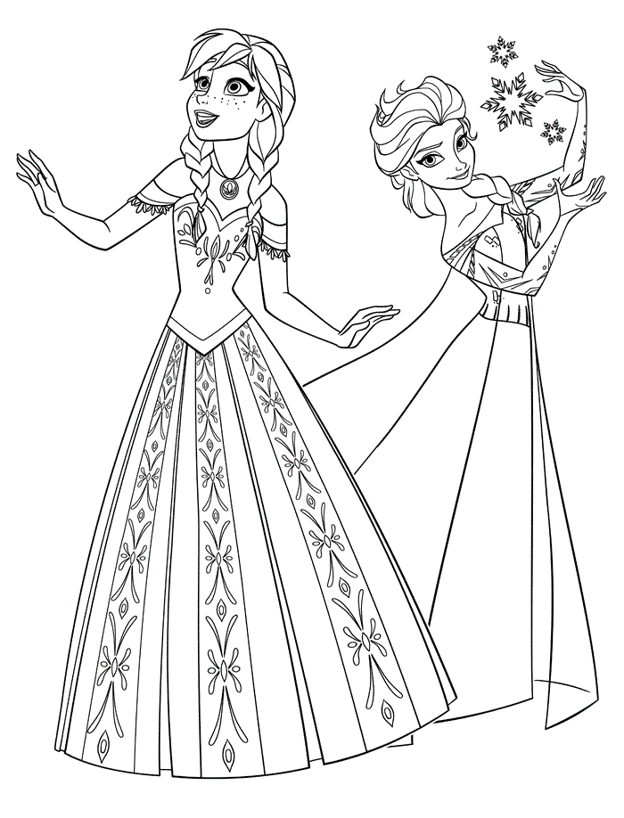 frozen coloring pages 10  coloring kids