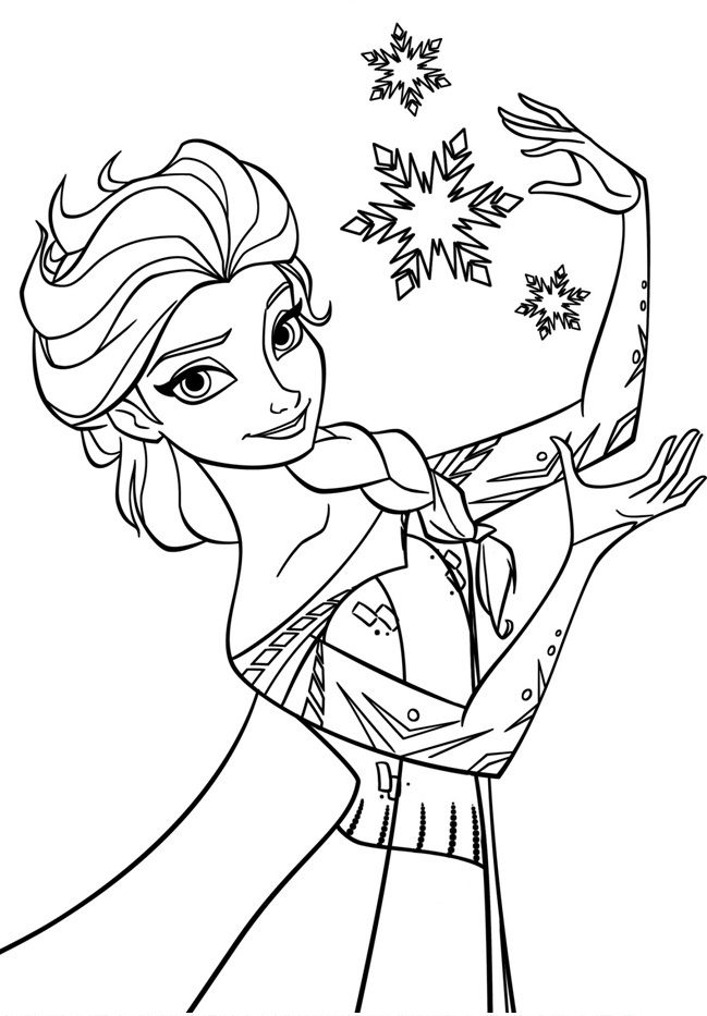 Frozen Coloring Pages (5) Coloring Kids - Coloring Kids