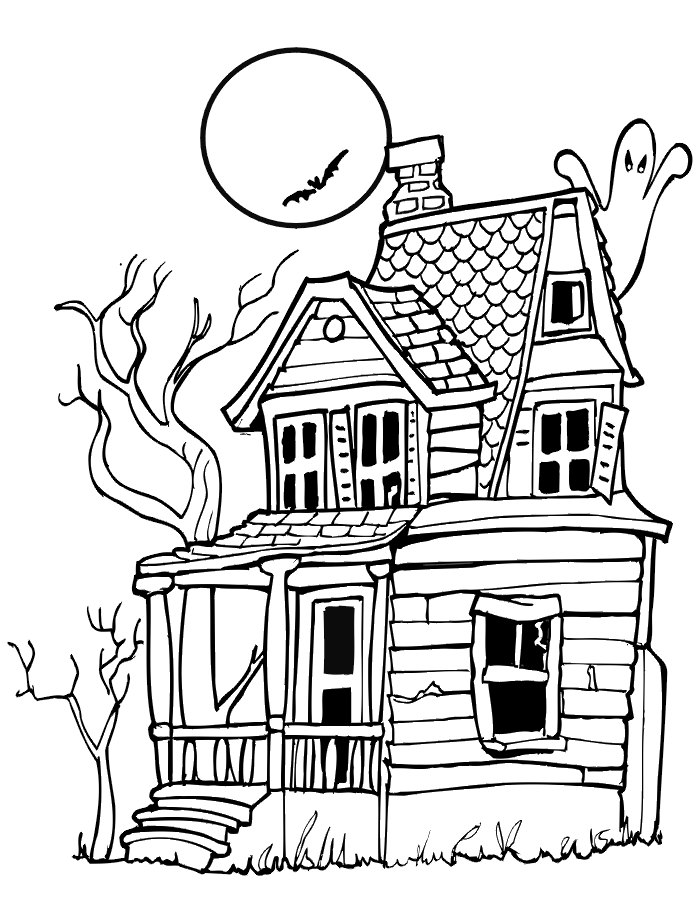 ha oween coloring pages for kids - photo #17