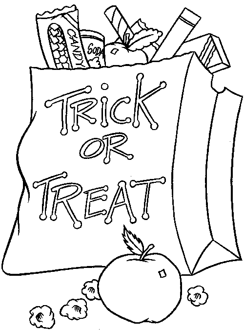 halloween childrens coloring pages - photo #25