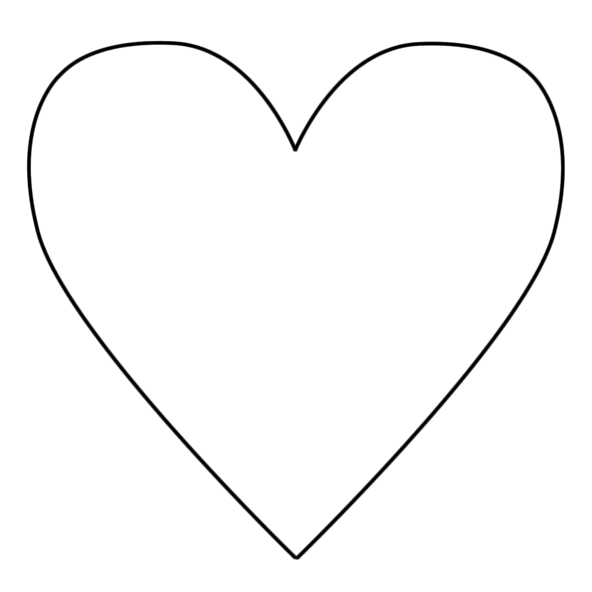 Heart Coloring Pages Coloring Kids