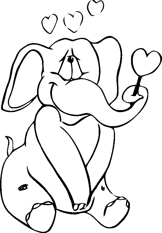 a coloring pages of a heart - photo #39