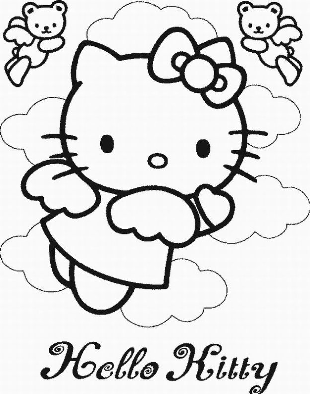 Kitty Coloring Pages 13 Kids Download Color Number