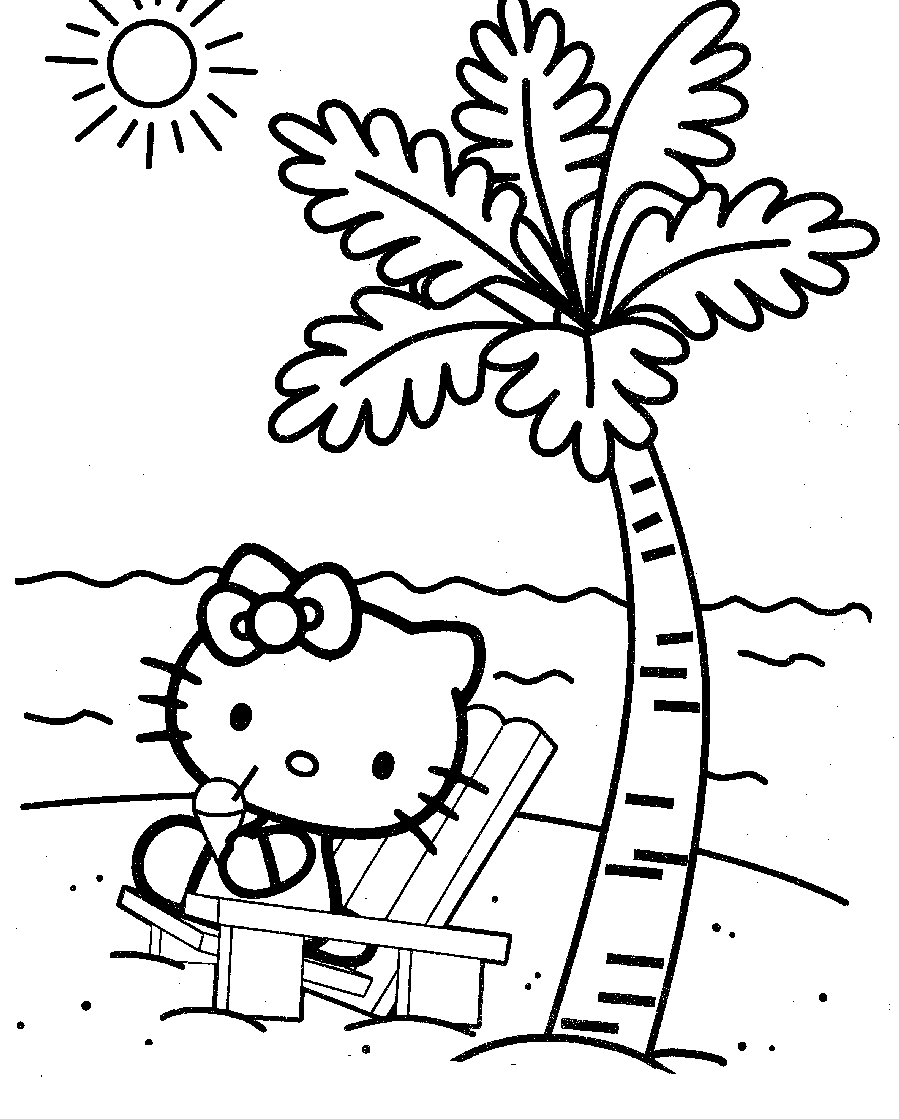 Kitty Coloring Pages 4 Kids 17 Pirate