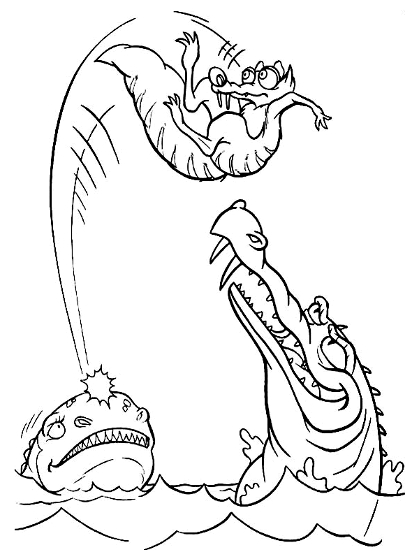 ice age 2 free coloring pages - photo #38
