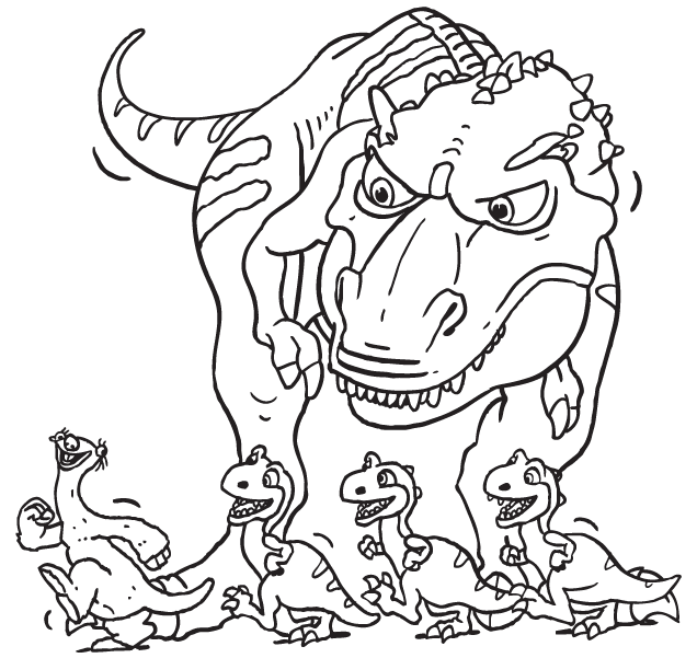 ice age 2 coloring pages - photo #5