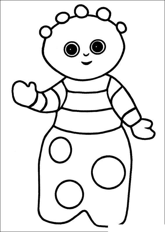 night garden coloring pages print - photo #12