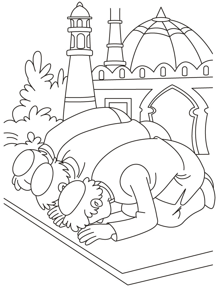 Islamic Coloring Pages (1)  Coloring Kids