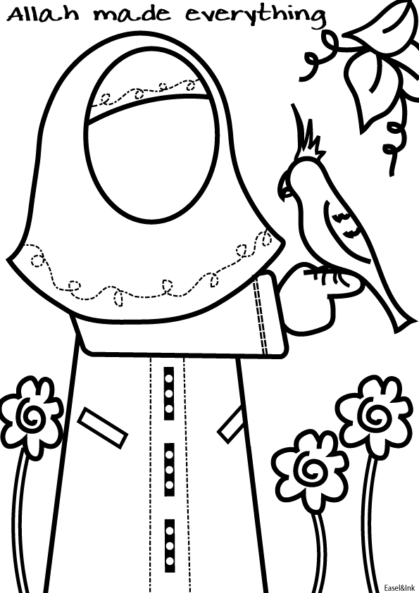 hajj coloring pages - photo #28