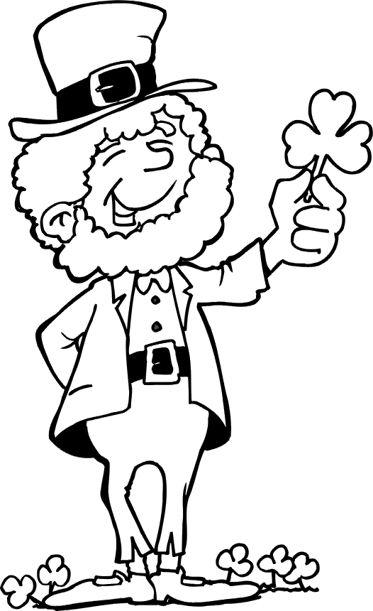 Leprechaun Coloring Pages Coloring Kids Coloring Kids