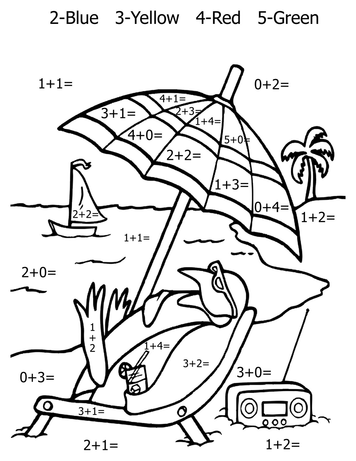 Download Math Coloring Pages 11 Print