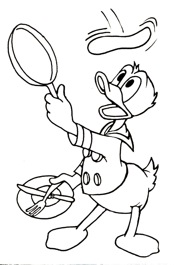 pancake day printable coloring pages - photo #1