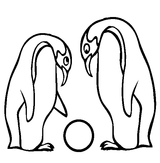 penquins coloring pages - photo #28