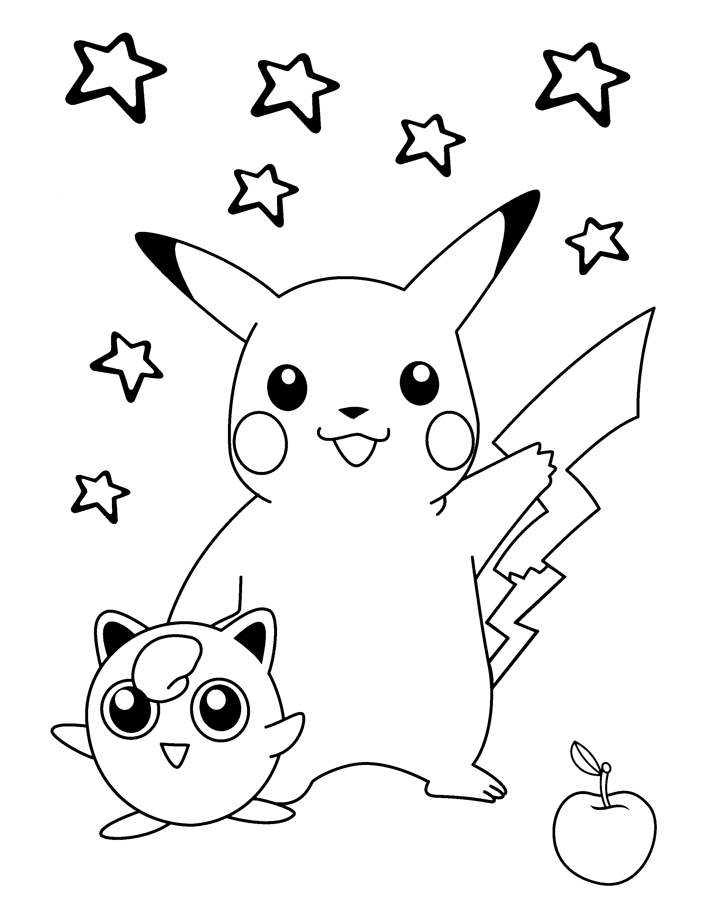 simplepokemon Colouring Pages