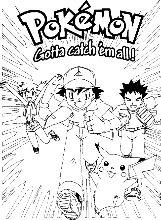 How do you find a printable Pokemon coloring page?