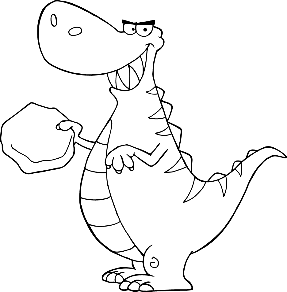 t rex coloring pages for preschoolers - photo #39