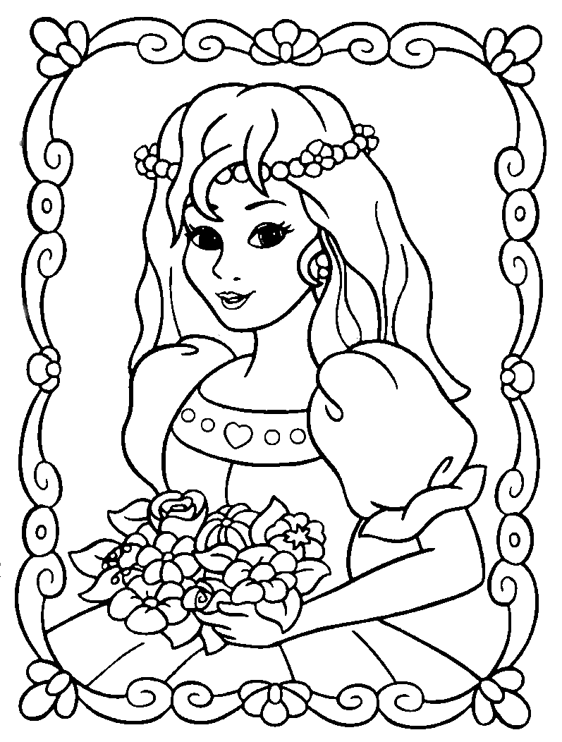 Download Princess Coloring Pages 2 Print
